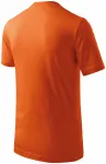 Otroška preprosta majica, oranžna