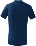 Otroška preprosta majica, polnočna modra