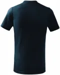Otroška preprosta majica, temno modra