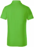 Polo majica za otroke, jabolčno zelena