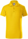 Polo majica za otroke, rumena