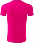 Športna majica za otroke, neonsko roza