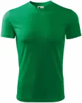 Športna majica za otroke, travnato zelena