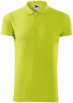 Športna polo majica, apno zelena