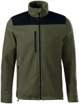 Topla jakna iz flisa unisex, military