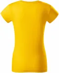 Trpežna ženska majica, rumena