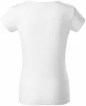 Trpežna ženska majica v težki kategoriji, bela