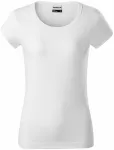 Trpežna ženska majica v težki kategoriji, bela