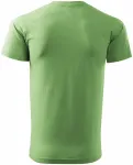 Uniseks majica z večjo težo, grahova zelena