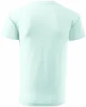 Uniseks majica z večjo težo, ledeno zelena