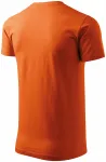 Uniseks majica z večjo težo, oranžna