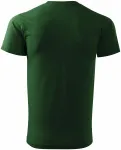 Uniseks majica z večjo težo, steklenica zelena