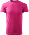Uniseks majica z večjo težo, vijolična