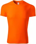 Unisex športna majica, neon oranžna