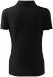 Ženska elegantna polo majica, črna