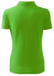 Ženska elegantna polo majica, jabolčno zelena