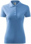 Ženska elegantna polo majica, modro nebo