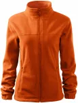 Ženska jakna iz flisa, oranžna