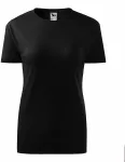 Ženska klasična majica, črna
