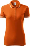 Ženska kontra majica polo, oranžna