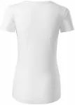 Ženska majica iz organskega bombaža, bela