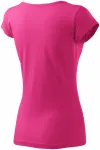 Ženska majica z zelo kratkimi rokavi, vijolična