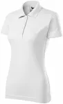 Ženska polo majica slim fit, bela