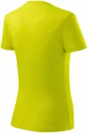 Ženska preprosta majica, apno zelena