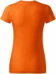 Ženska preprosta majica, oranžna