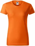 Ženska preprosta majica, oranžna