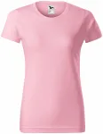 Ženska preprosta majica, roza