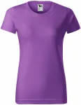 Ženska preprosta majica, vijolična