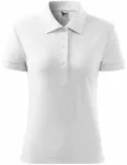 Ženska preprosta polo majica, bela