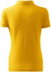 Ženska preprosta polo majica, rumena