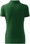 Ženska preprosta polo majica, steklenica zelena