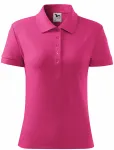 Ženska preprosta polo majica, vijolična