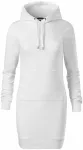 Ženska pulover obleka, bela