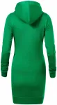 Ženska pulover obleka, travnato zelena