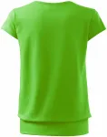 Ženska trendovska majica, jabolčno zelena