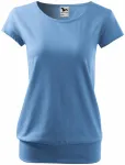 Ženska trendovska majica, modro nebo