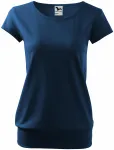 Ženska trendovska majica, polnočna modra