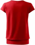 Ženska trendovska majica, rdeča