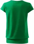 Ženska trendovska majica, travnato zelena